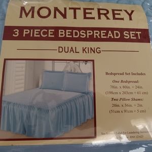 Monterey 3 piece bedspread set